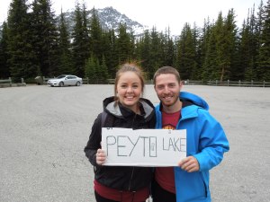 My Lake Louise hitchhikers.